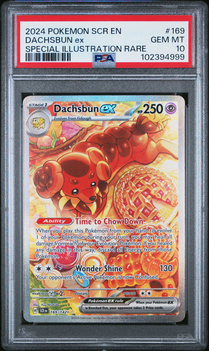 PSA 10 - Dachsbun ex 169/142