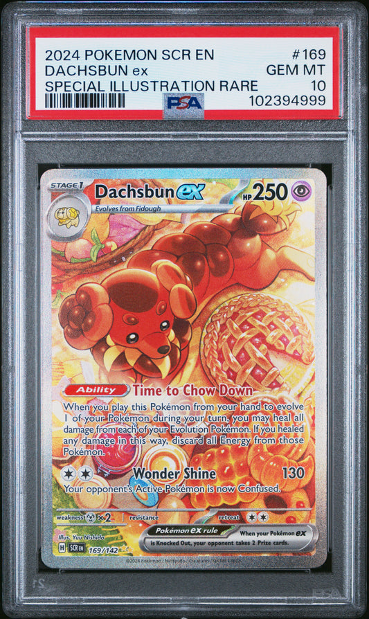 PSA 10 - Dachsbun ex 169/142