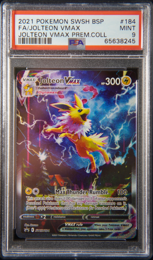 PSA 9 - Jolteon VMAX SWSH184 Promo